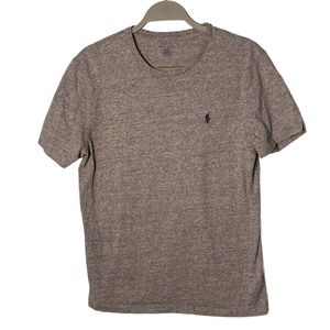 Polo by Ralph Lauren Men's Crewneck Cotton T-Shirt Gray Size Medium